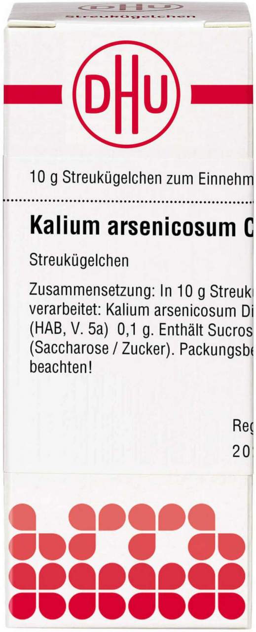 Dhu Kalium Arsenicosum C200 Globuli 10 G