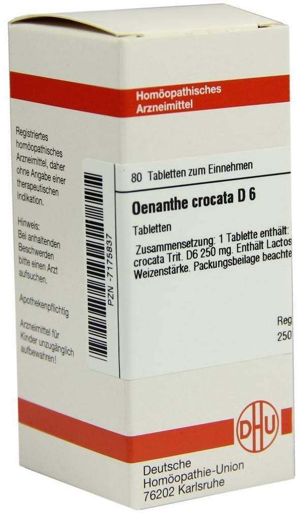 Dhu Oenanthe Crocata D6 Tabletten