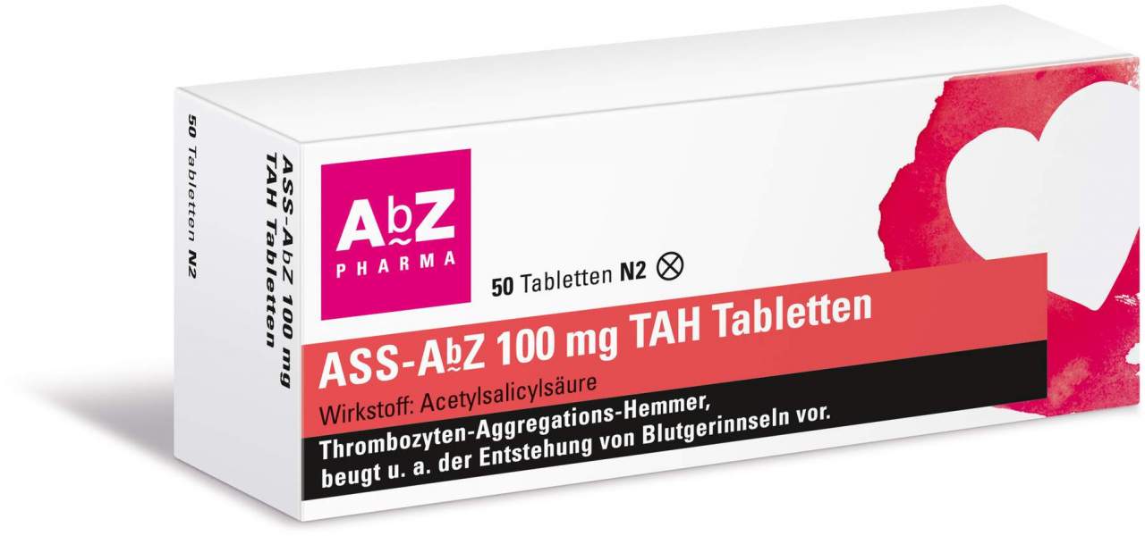 Ass Abz 100 mg Tah 50 Tabletten