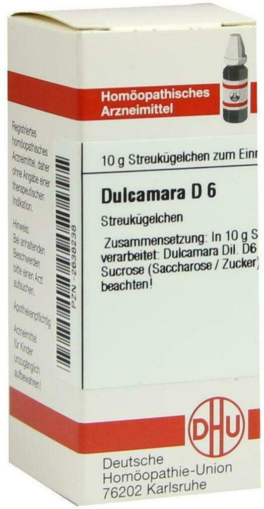 Dhu Dulcamara D6 Globuli 10 G