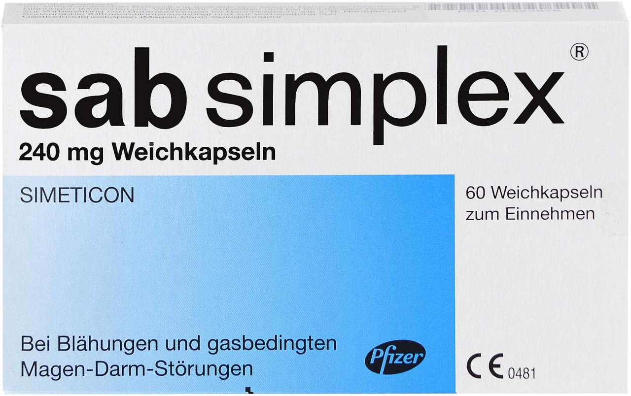 Sab Simplex 240 mg 60 Weichkapseln