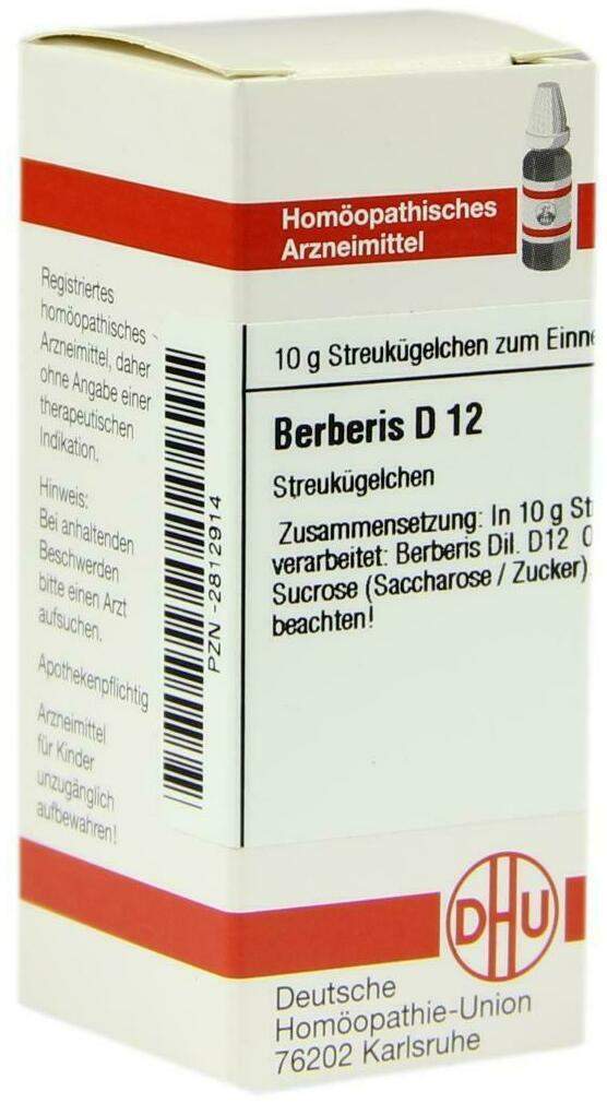 Dhu Berberis D12 10 G Globuli