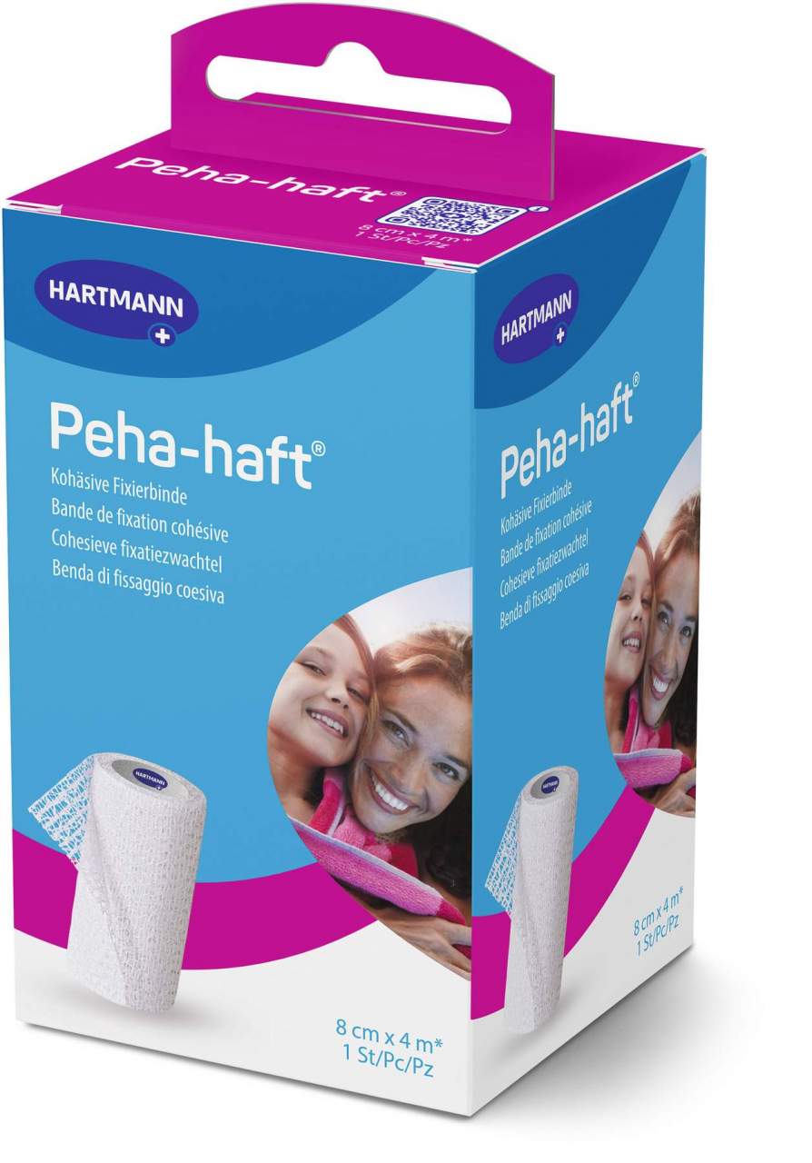 Peha-Haft Fixierbinde Latexfrei 8 cm X 4 M