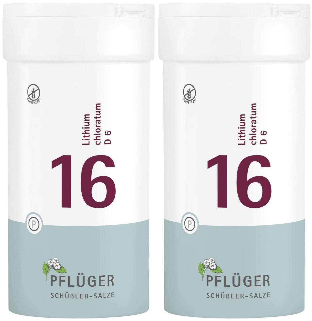 Biochemie Pflüger 16 Lithium chloratum D6 2 x 400 Tabletten