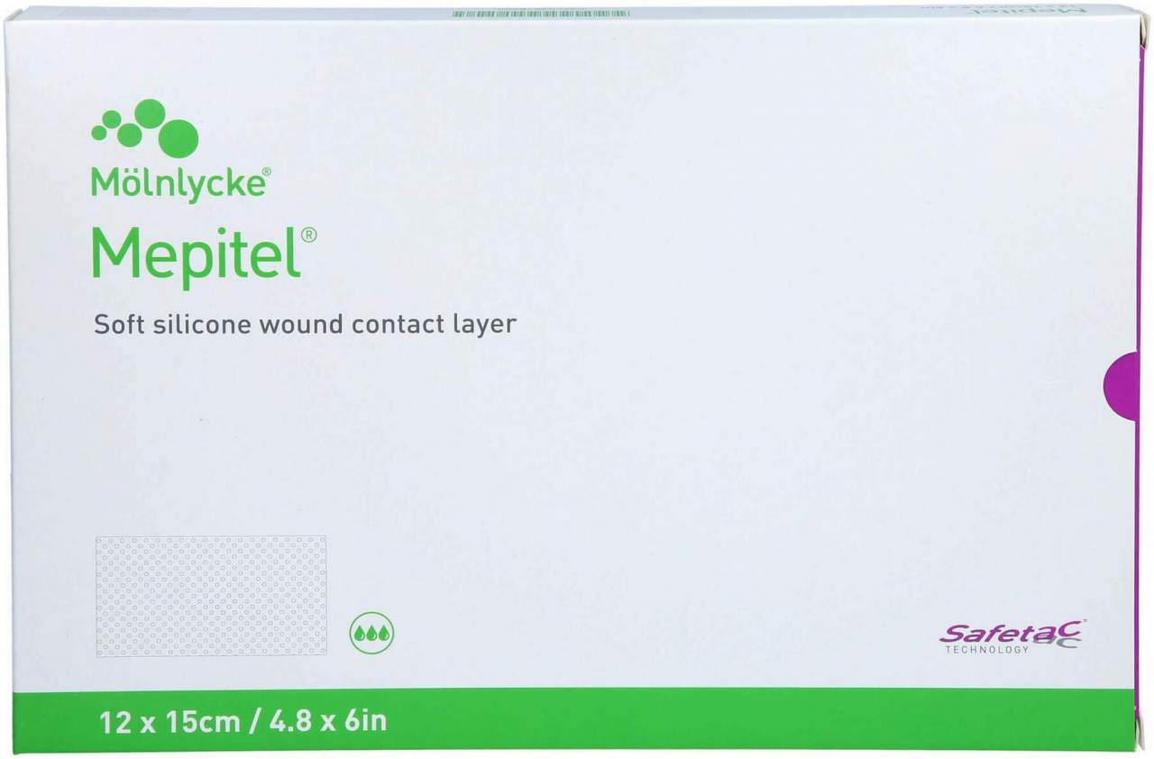 Mepitel Silikon Netzverband 12 X 15 cm Steril Cpc 5 Stück