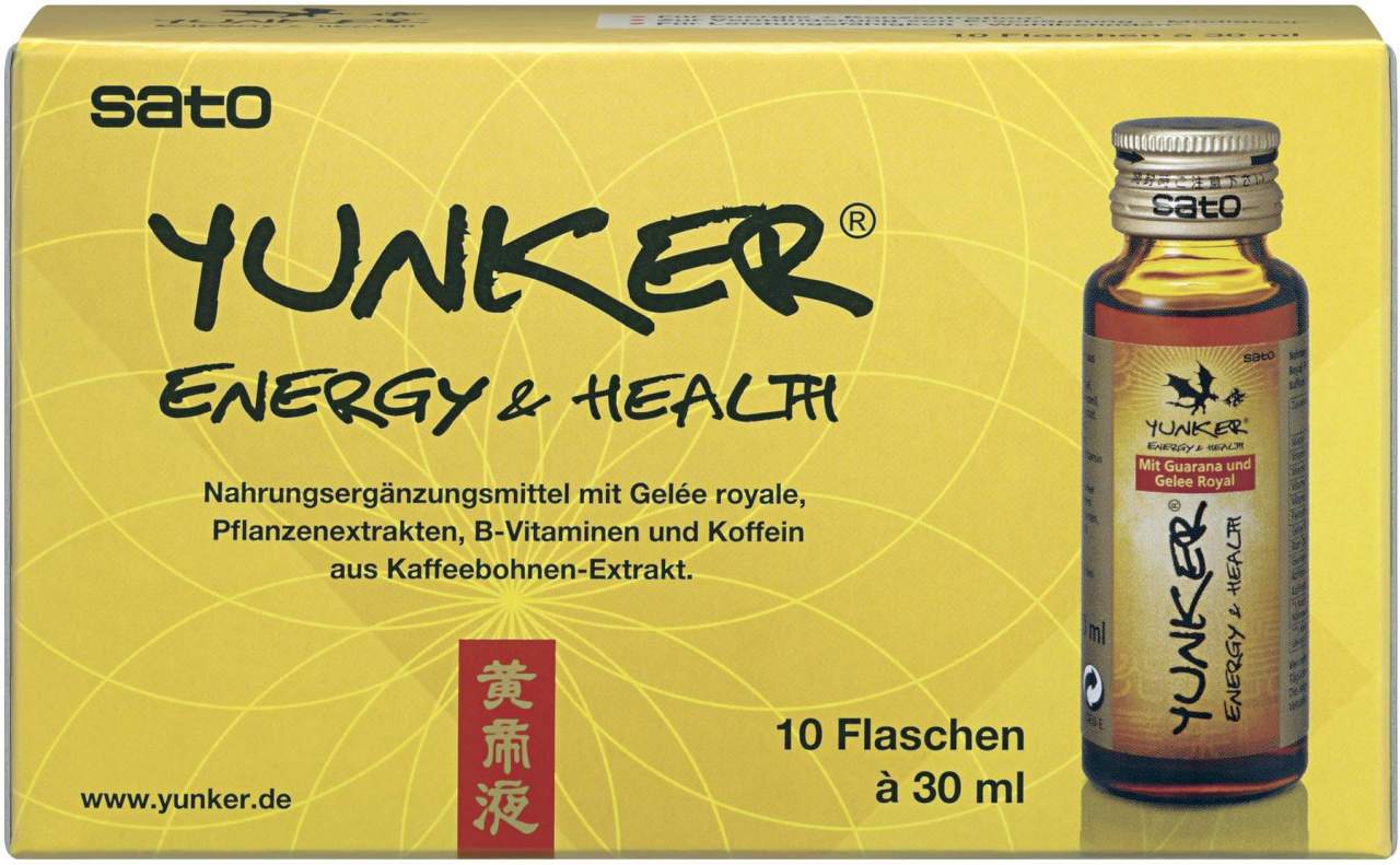 Yunker Energy und Health Tonikum 10 X 30 ml