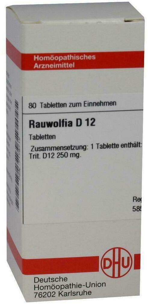 Dhu Rauwolfia D12 Tabletten