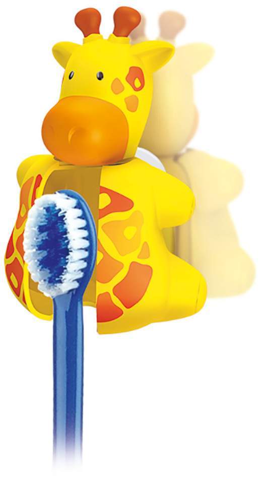 Miradent Zahnbürstenhalter Funny Animals Giraffe 1 Stück