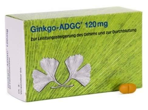Ginkgo Adgc 120 mg 20 Filmtabletten