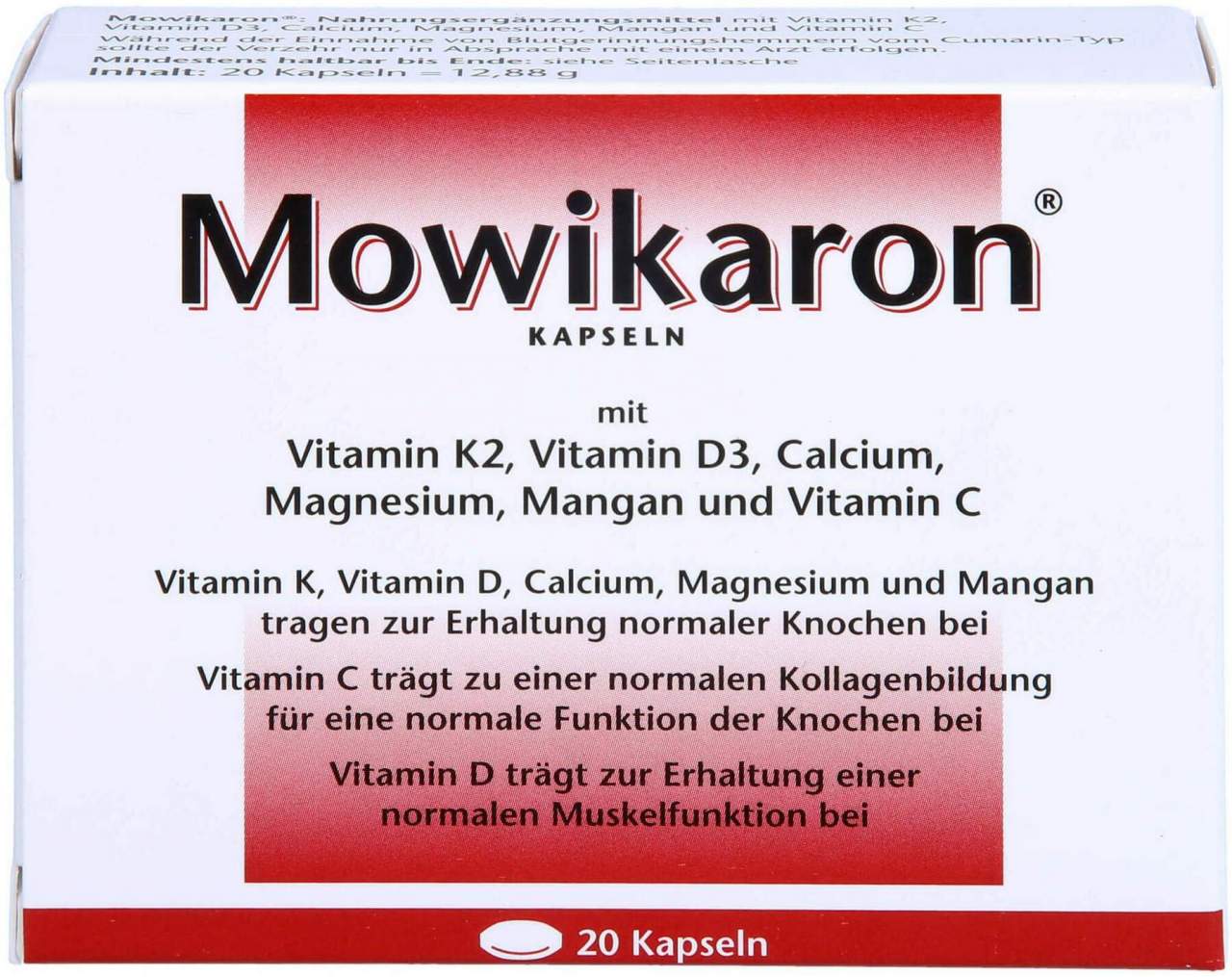 Mowikaron Kapseln 20 Stück