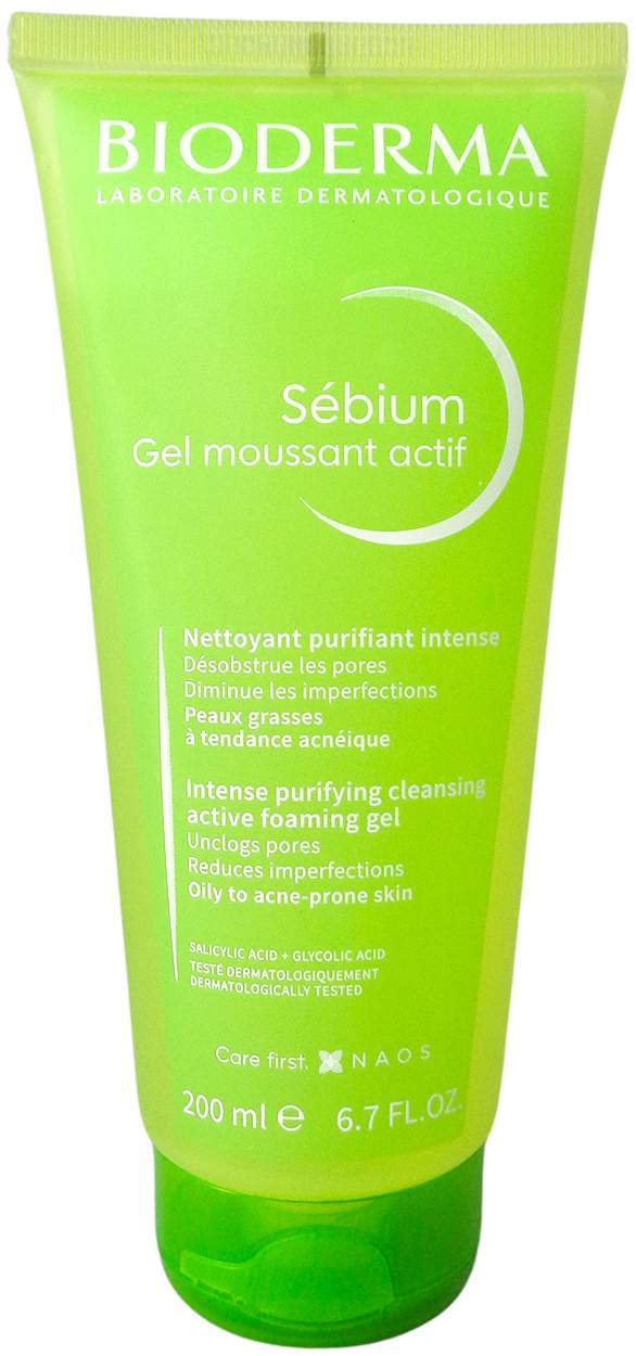 Bioderma Sebium Gel Moussant Actif Reinigungsgel 200 ml