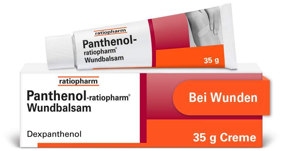 Panthenol Ratiopharm Wundbalsam 35 g Creme