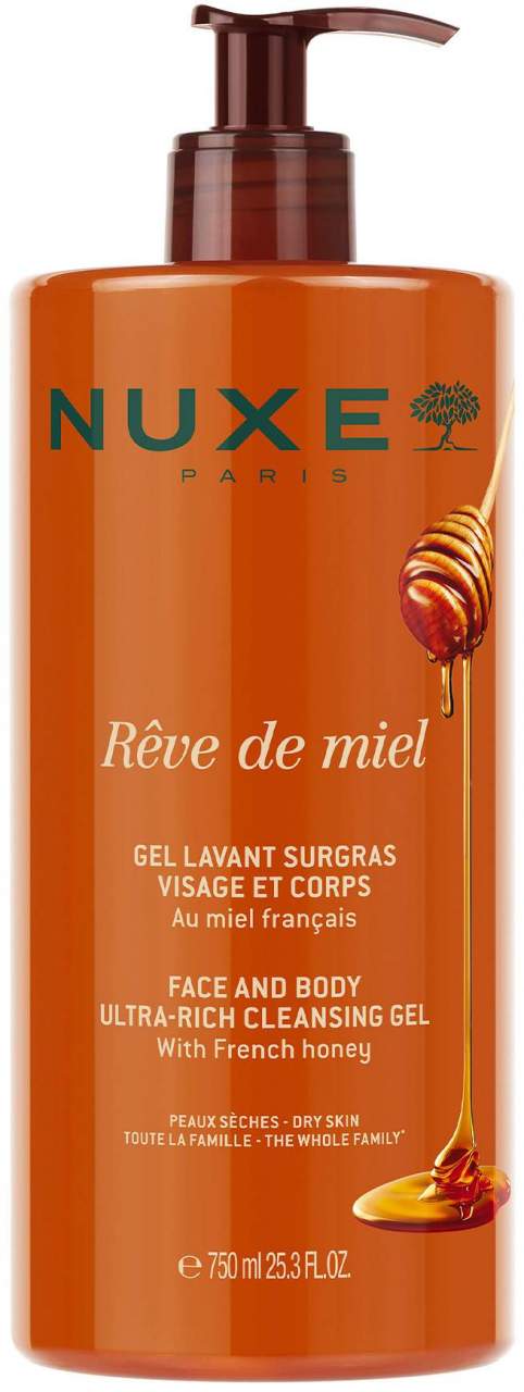 NUXE Reve de Miel rückfettendes Reinigungsgel 400 ml