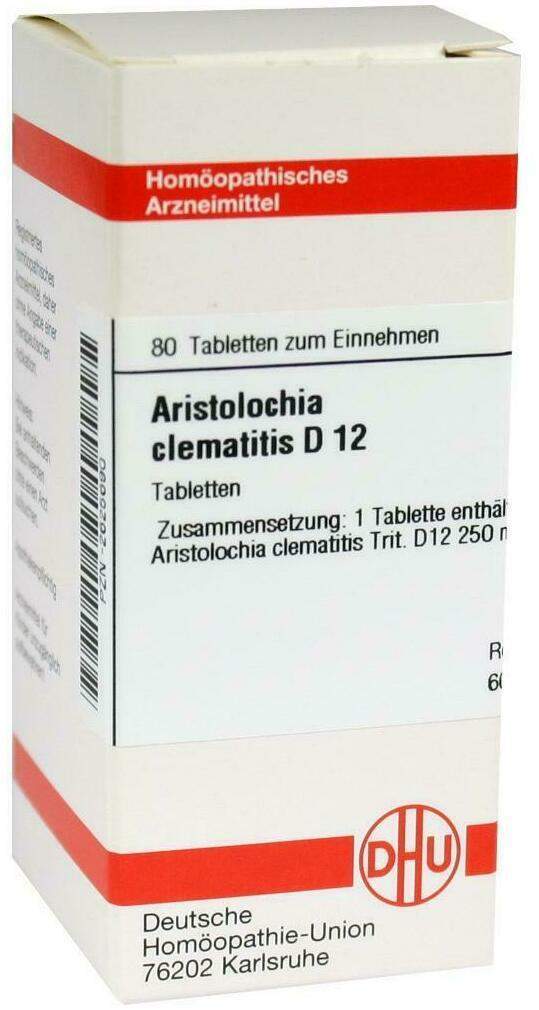 Dhu Aristolochia Clematitis D12 Tabletten