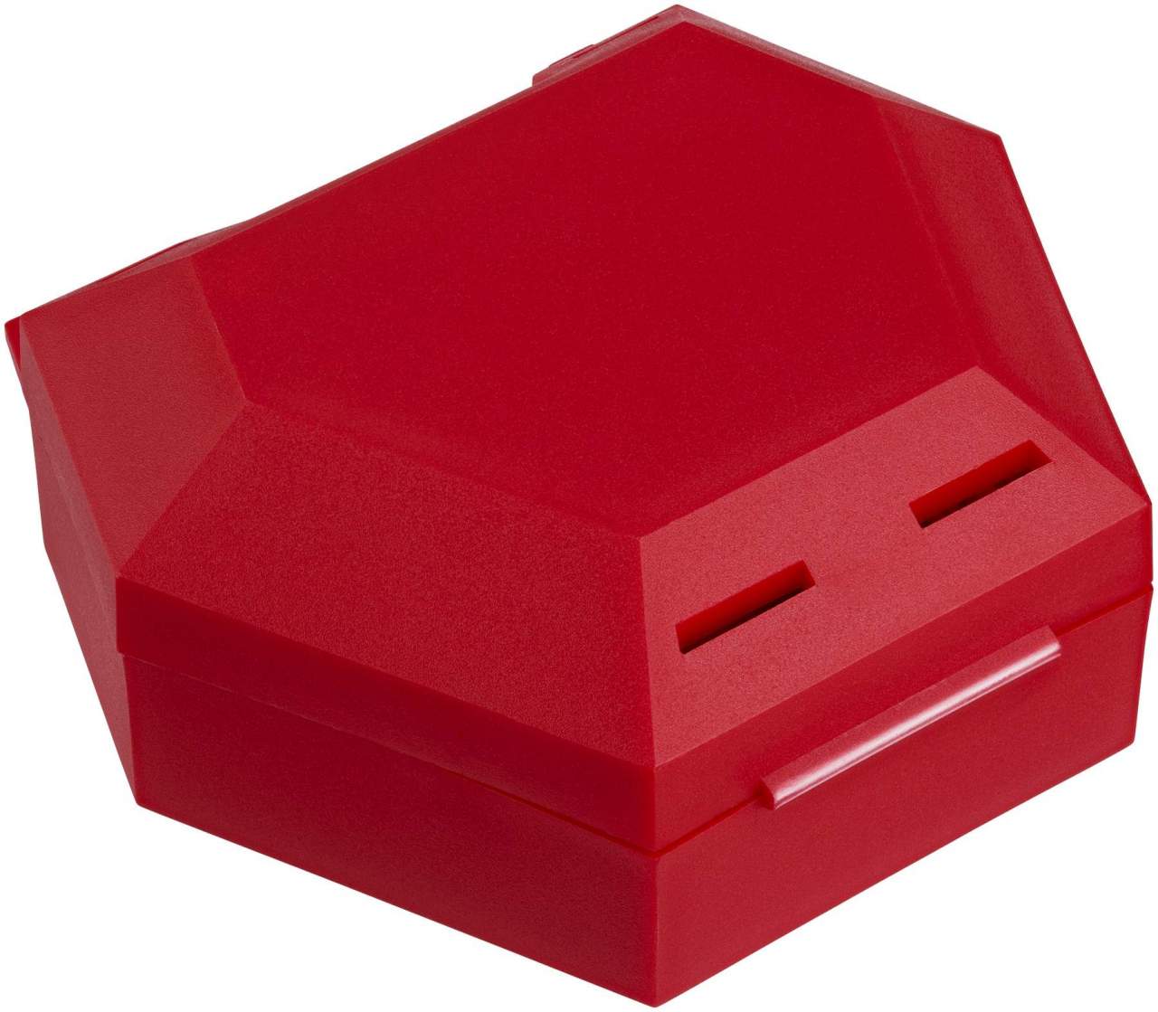 Zahnspangenbox Mit Kordel Rot 1 Stück