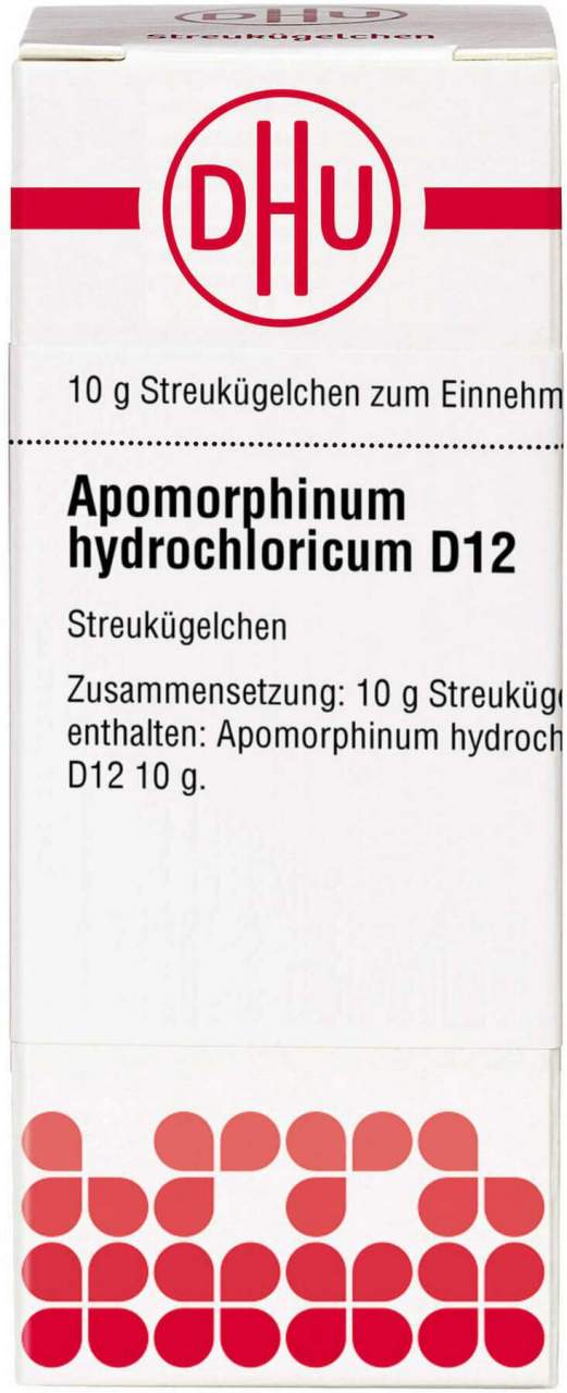 Dhu Apomorphinum Hydrochloricum D12 Globuli 10 G