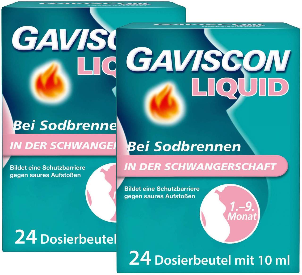 Gaviscon Liquid 500 mg-267 mg-160 mg Suspension 48 x 10 ml