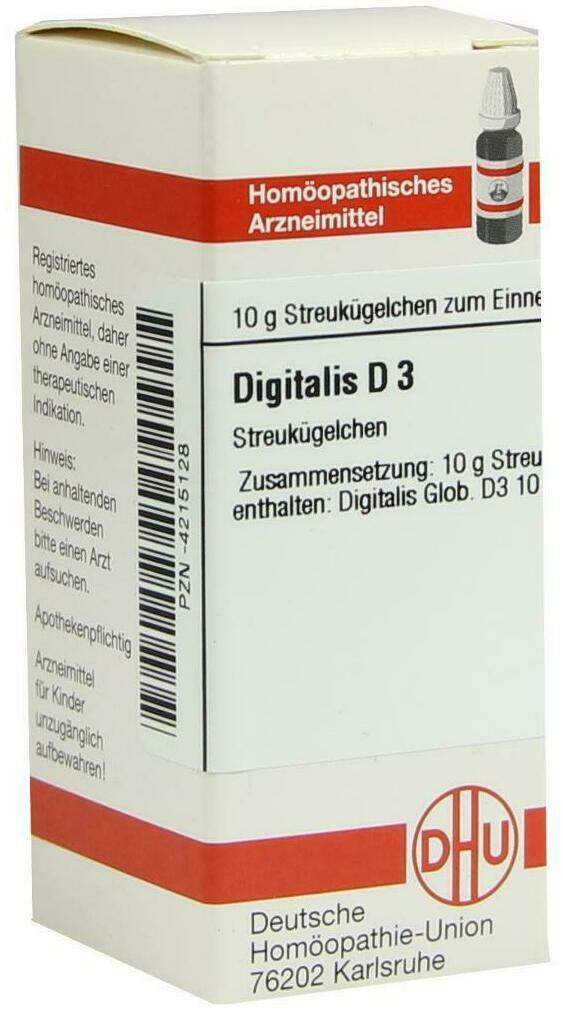 Dhu Digitalis D3 Globuli