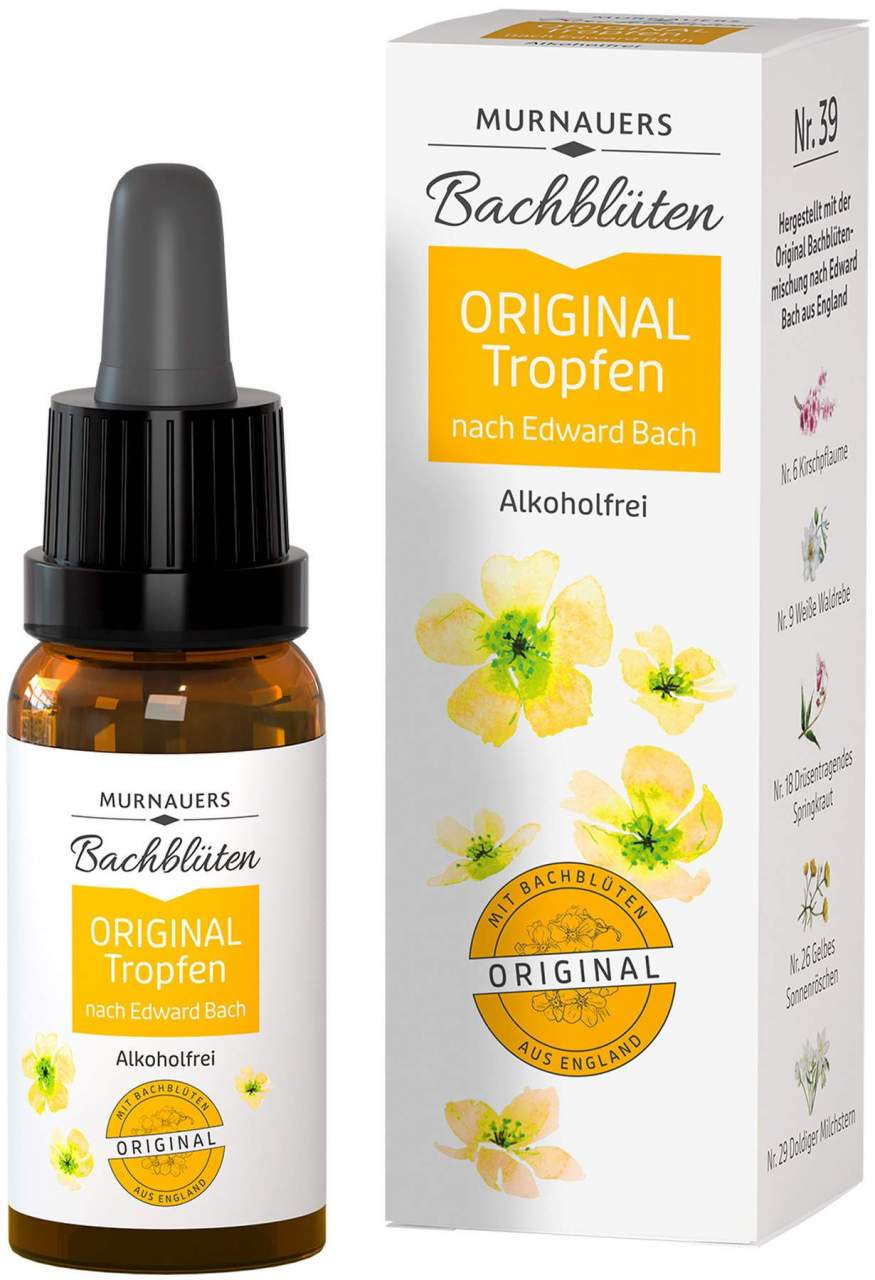 Bachblüten Original 20 ml Tropfen Ohne Alkohol Nach Dr. Bach