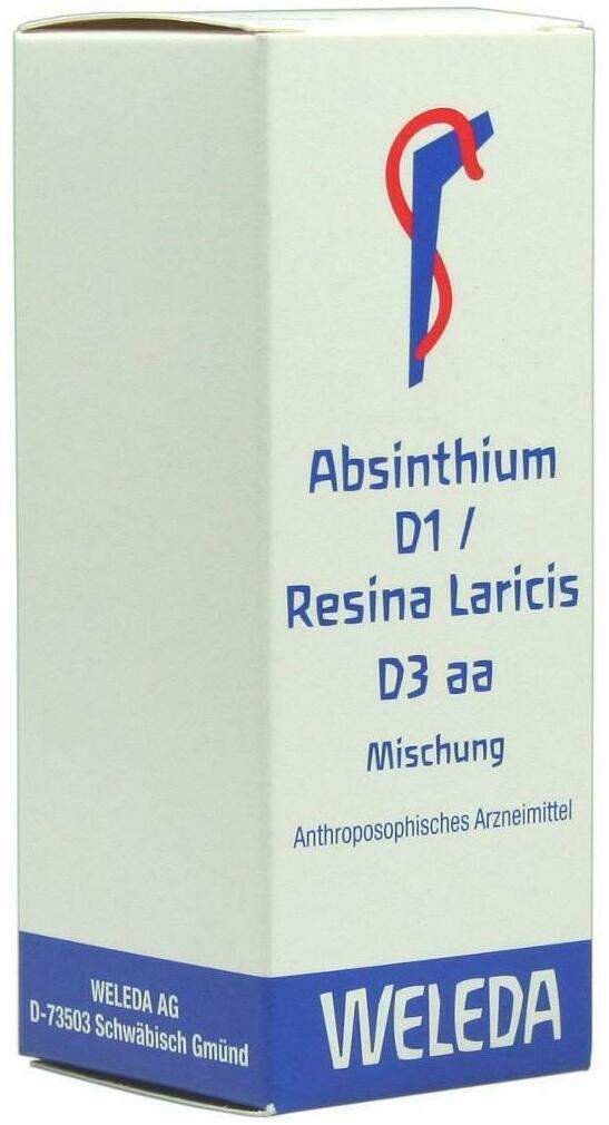 Weleda Absinthium D1 Resina Laricis D3 Aa 50 ml Dilution