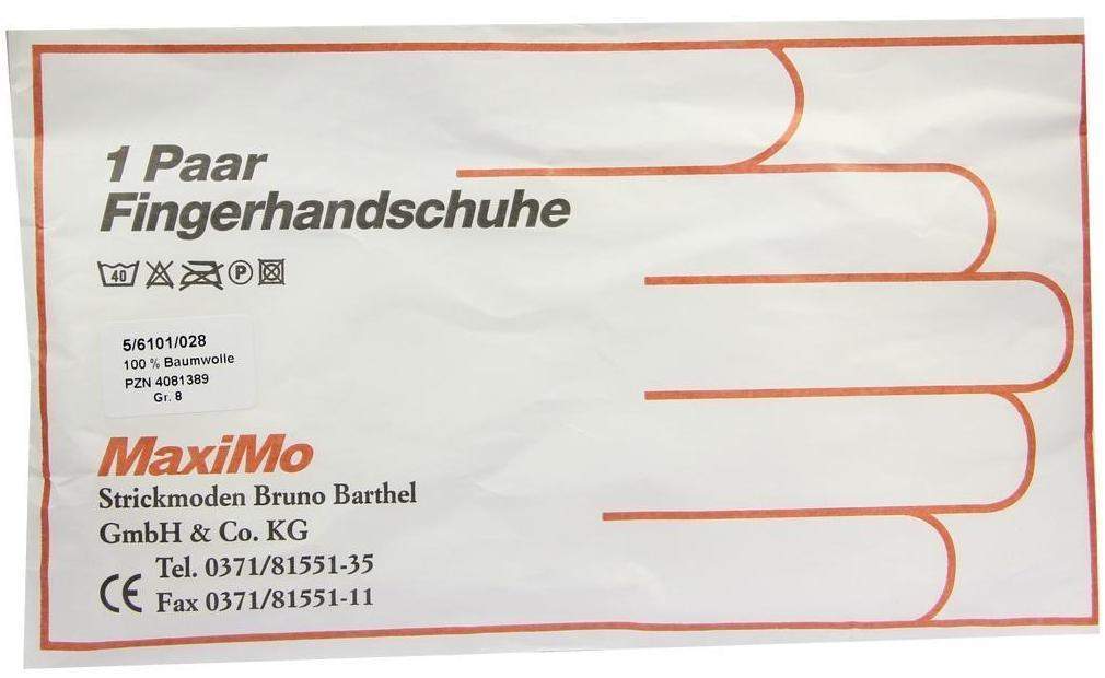 Handschuhe Baumwolle Gr. 8 1 Paar