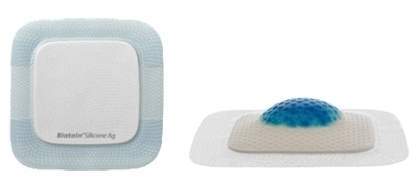 Biatain Silicone AG Schaumverband 7,5x7,5cm