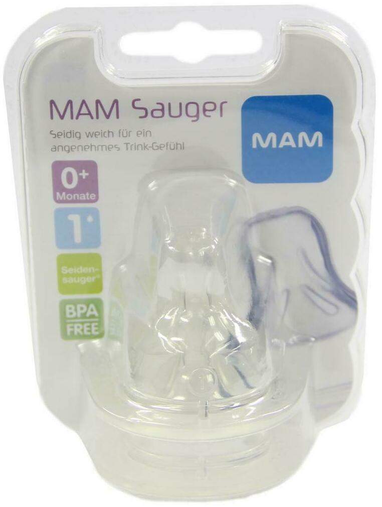 Mam Sauger Gr.1 0+ Monate Silikon