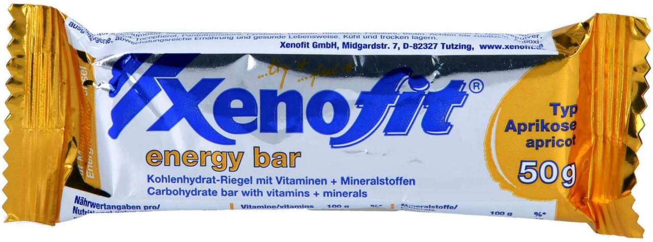 Xenofit Energy Bar Aprikose 50 G