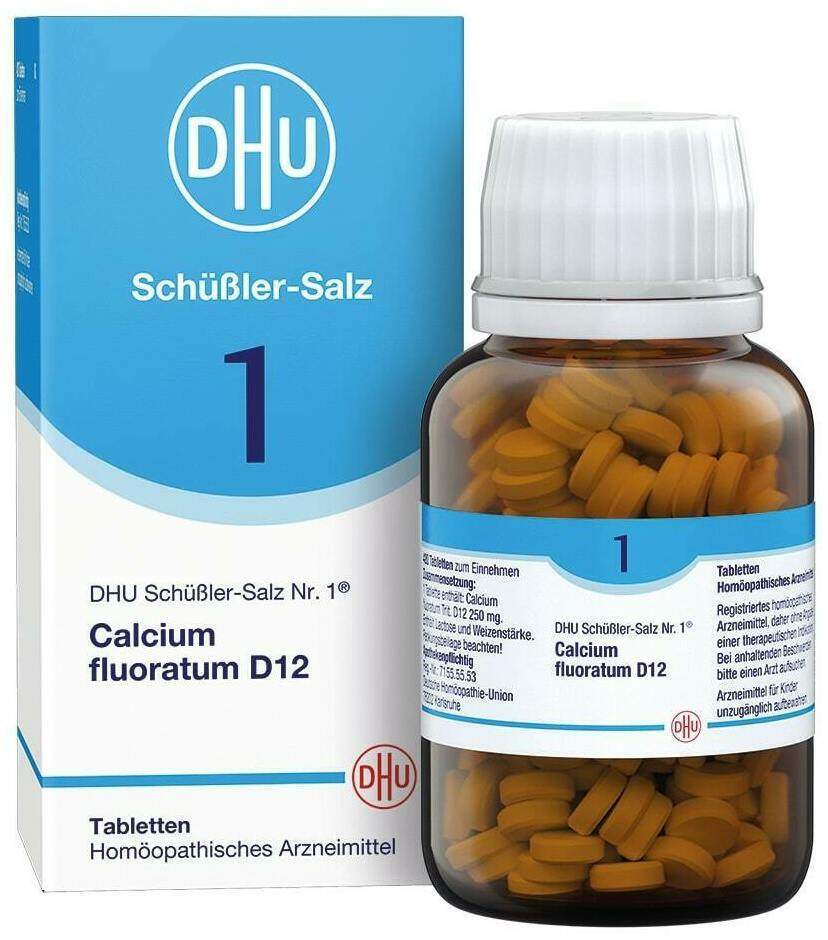 Dhu Schüßler-Salz Nr. 1 Calcium Fluoratum D12 420 Tabletten