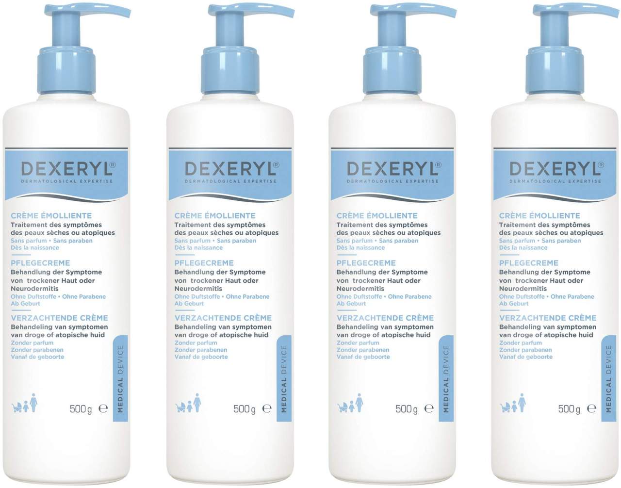 Dexeryl Creme 4 x 500g