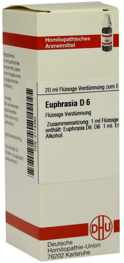 Dhu Euphrasia D6 20 ml Dilution