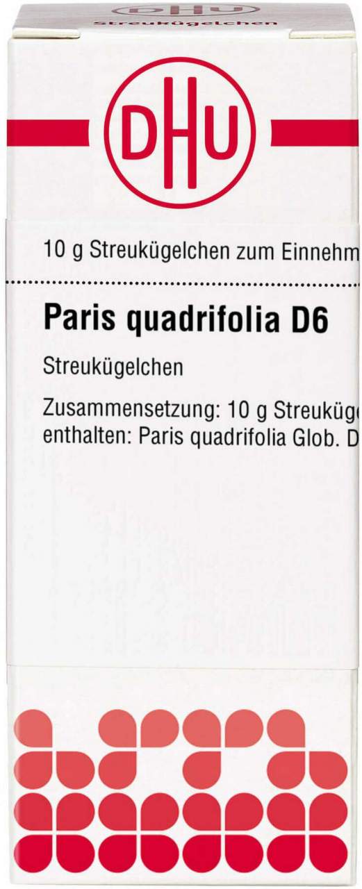 Dhu Paris Quadrifolia D6 Globuli 10 G