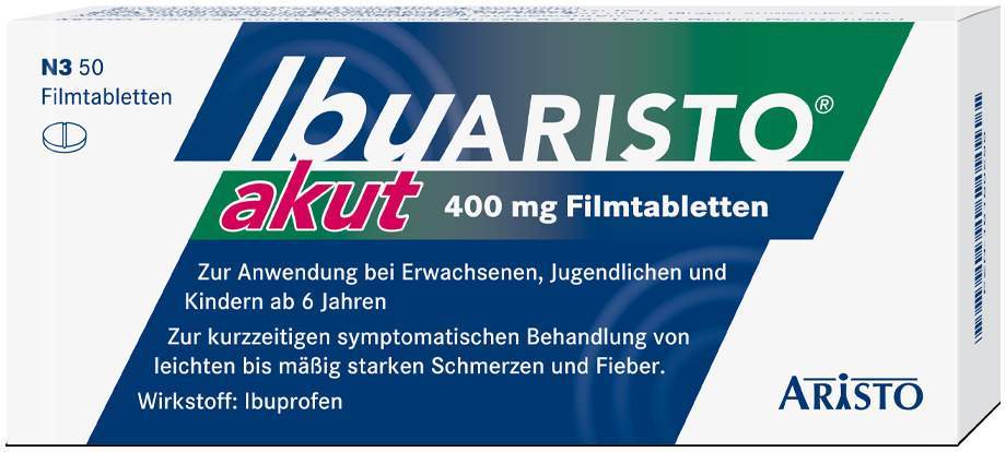 IBUARISTO akut 400 mg 50 Filmtabletten
