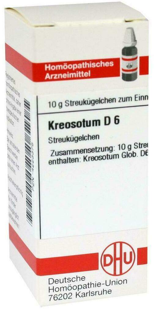 Dhu Kreosotum D6 Globuli