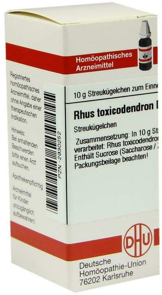 Dhu Rhus Toxicodendron D200 Globuli