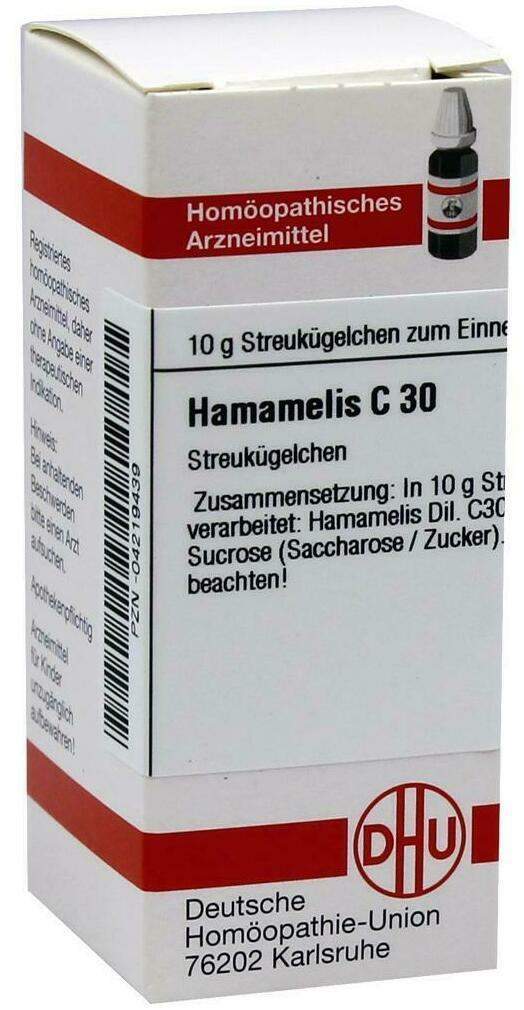 Dhu Hamamelis C30 Globuli