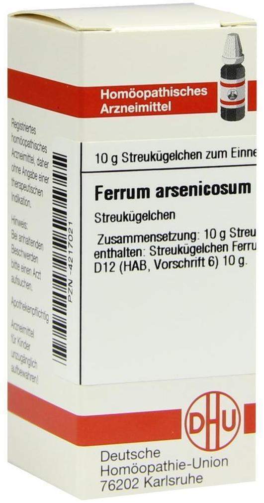 Dhu Ferrum Arsenicosum D12 Globuli
