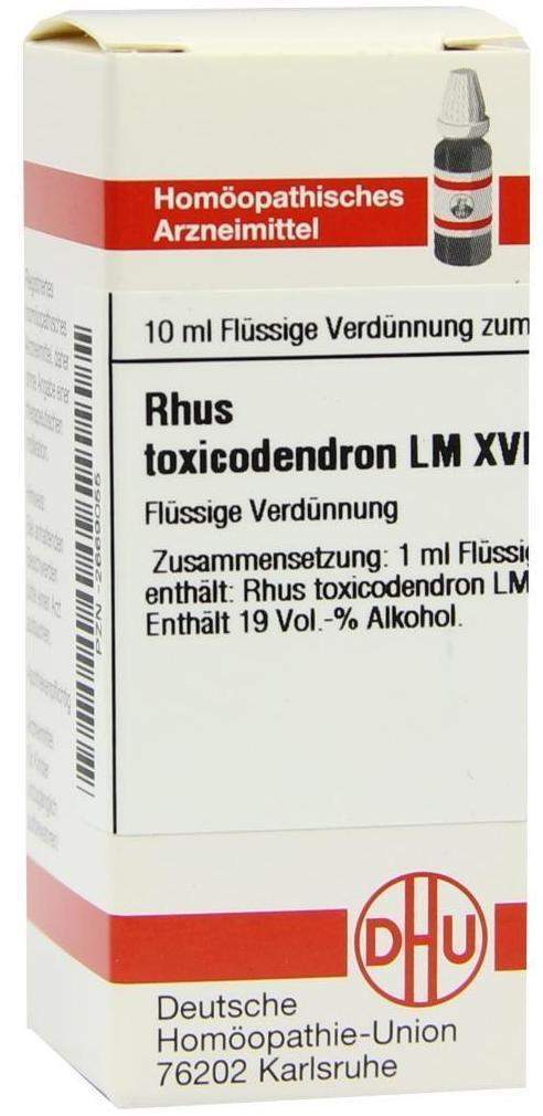 Dhu Rhus Toxicodendron Lm Xviii