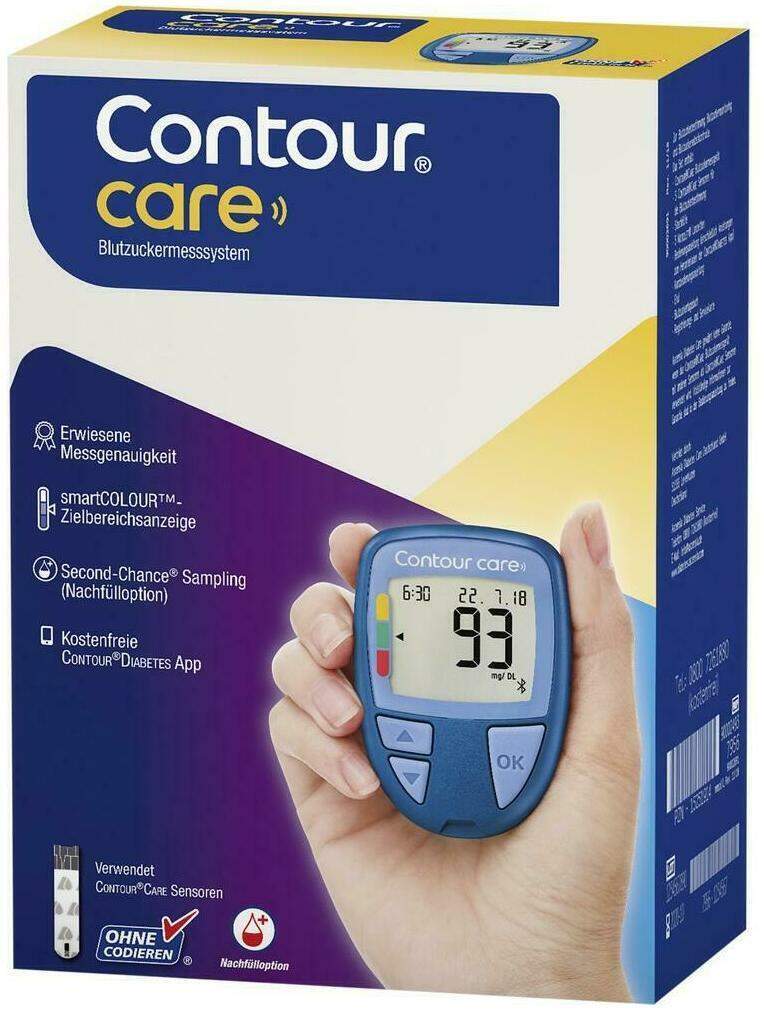 Contour Care Set Blutzuckermesssystem mg Je Dl