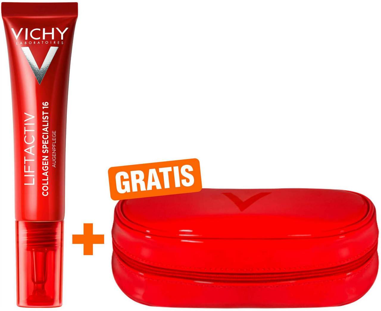 Vichy Liftactiv Collagen Specialist 16 Augenpflege 15 ml + gratis Kosmetiktasche 1 Stück
