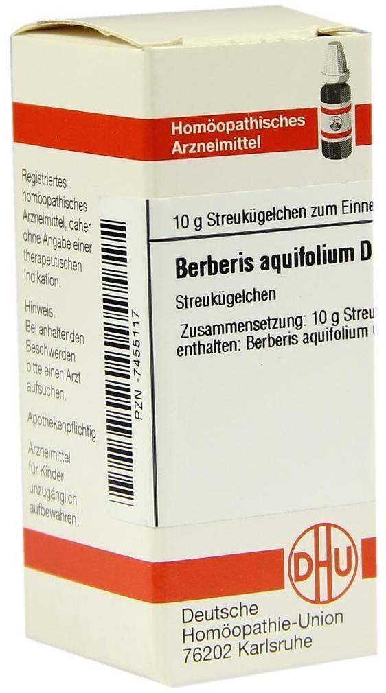 Dhu Berberis Aquifolium D12 10 G Globuli