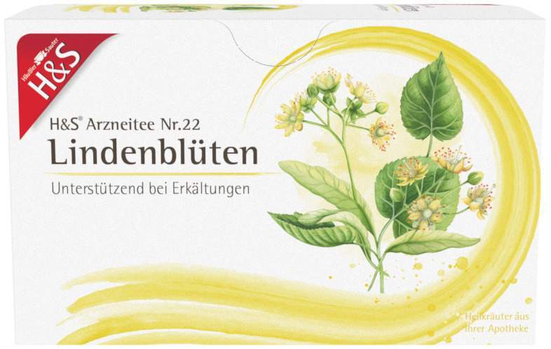 H&S Lindenblueten Tee Filterbeutel