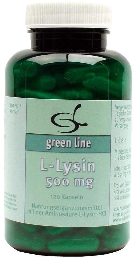 L Lysin 500 mg 120 Kapseln