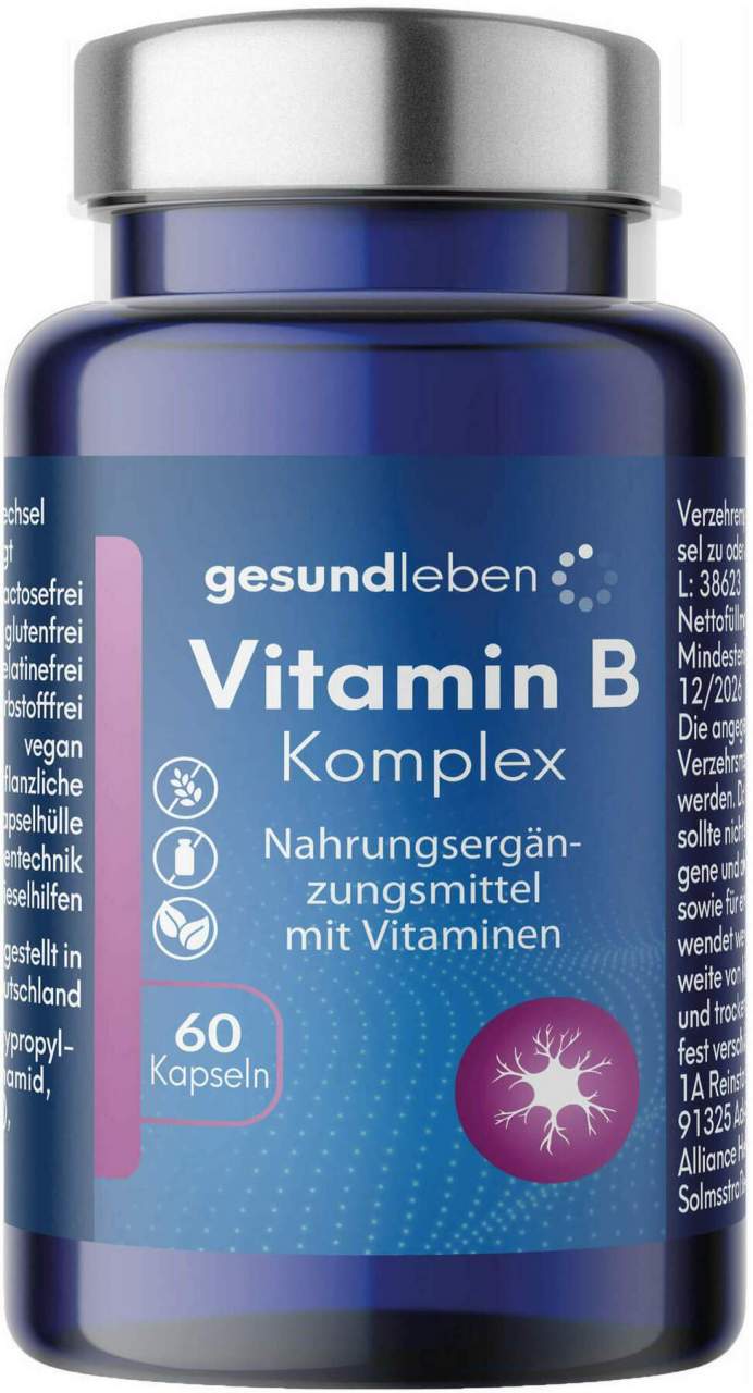 Gesund Leben Vitamin B Komplex 60 Kapseln