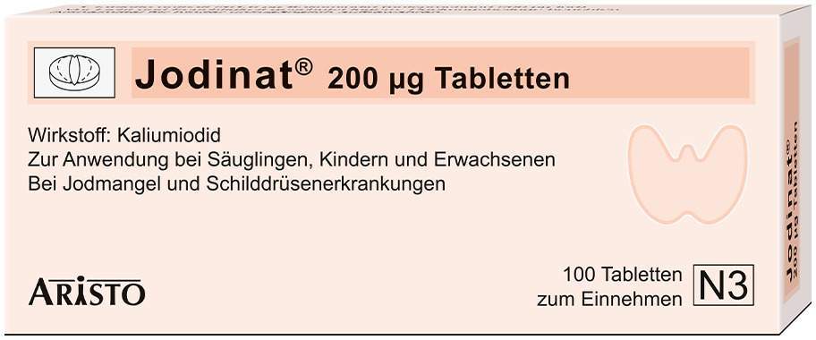 Jodinat 200 µg 100 Tabletten