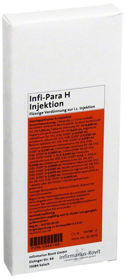 Infi Para H Injektion Ampullen