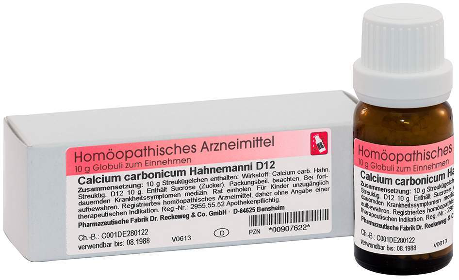 Calcium Carbonicum Hahnemanni D 12 Globuli 10 G