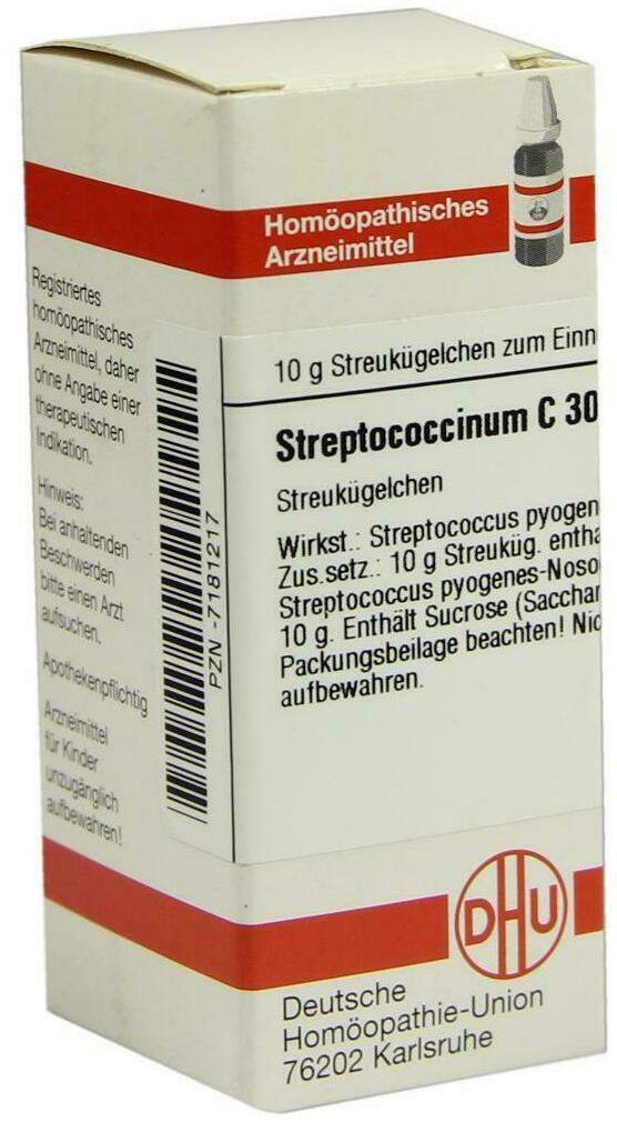 Dhu Streptococcinum C30 10g Globuli