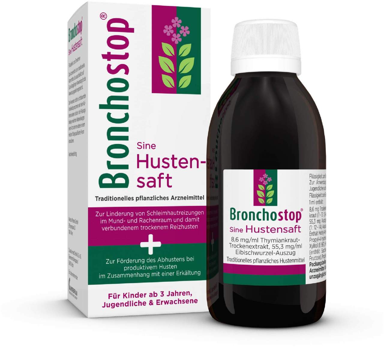 Bronchostop Sine Hustensaft 200 ml