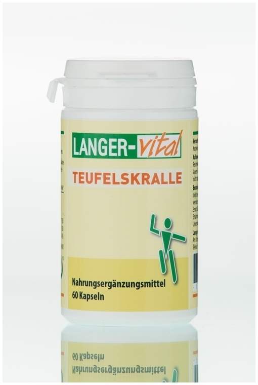 Teufelskralle 250mg + Vitamin C+ Zink+ Selen Kapseln 60 Kapseln